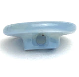 Vintage Pearl Shell Pastel Blue Glow, 9/16" Self Shank 14mm Iridescent Pack of 12 Buttons $7.00  #VB-26