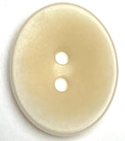 Ivory Oval 11/16" 2-Hole Button, Corozo / Tagua  #SK-562/Ivory