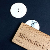 Spot, Blue Dog Porcelain Hand Made Porcelain Button  1-1/8" from Kate Holliday, London