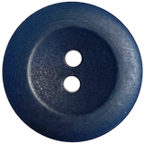 Re-Stocked, Dark Navy Blue 1" Corozo Raised Rim 2-Hole Button 26mm  #468