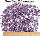 Small Amethyst Chips, Beads, 2.5 ounce bag  #CL-15