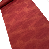 Crimson Mist, Handwoven Textured Vintage Kimono Silk from Japan By the Yard   #280