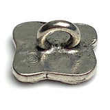 Running Low, Tiny Pewter Butterfly Button, 1/2" /12mm Shank Back #FJ-38