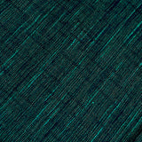 REMNANT 1.75 Yard, Dark Emerald / Black / Green Slubby WASHED Soft Rustic Cotton  #CHL-440