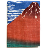 Mt. Fuji Cotton Tenugui Towel from Japan, 100% Cotton 12" x 34"  #RK-12