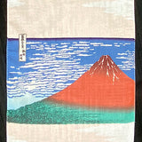 Mt. Fuji Cotton Tenugui Towel from Japan, 100% Cotton 12" x 34"  #RK-12