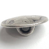 Indian Head Nickel, Small Silver Replica, 5/8", Shank Back Button 15mm  #FJ-49