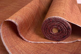 Moab Cabernet Sunset, Streaky Slubby-Textured Handwoven Tsumugi Kimono Silk from Japan By the Yard, #287