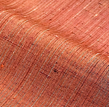 Moab Cabernet Sunset, Streaky Slubby-Textured Handwoven Tsumugi Kimono Silk from Japan By the Yard, #287