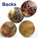 SALE, Moonrise 1.5" MOP LARGE Shell Button, Iridescent, 38mm, Per Button #SK-0032