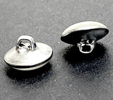 Re-Stocked, 1/2" White Faux Pearl Western Shirt Buttons Not Snaps, Shank Back 13mm / 1/2", Pack of 18  #KB-942