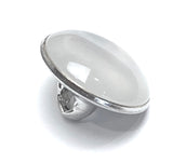 Re-Stocked, 1/2" White Faux Pearl Western Shirt Buttons Not Snaps, Shank Back 13mm / 1/2", Pack of 18  #KB-942