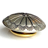 Re-Stocked, STERLING Southwest Sunflower Concho, 5/8" Screw Back  #SW-271