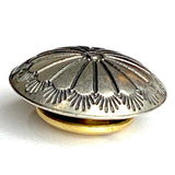 Southwest Sunflower SCREW BACK Concho, Nickel Silver 5/8",  #SW-266