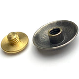 Re-Stocked, STERLING Southwest Sunflower Concho, 5/8" Screw Back  #SW-271
