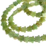 Re-Stocked Green Star Tiny Aventurine  Beads, 1/4" Strand of 70+ Beads, #LP-114