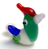 Bird Bead Lampwork Glass, Various Colors Handmade 1-1/8" x 3/4"   #LP-05