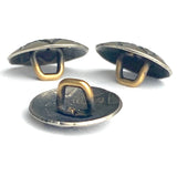 STERLING Montana Rose 1/2" Concho Button, Larger Shank, #SW-407