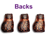 Copper Cat, Czech Glass Beads 11/16" / 17mm, Pack of TWO Kitties,  #L-972