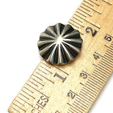 Repousse 3/4" Nickel Silver Screw-Back Concho  #SW-272