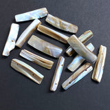 Natural Real MOP Iridescent Shell Iridescent 1.5" Toggles / Buttons, Pack of 20 #LP-108