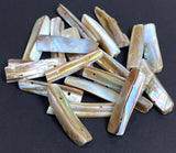 Natural Real MOP Iridescent Shell Iridescent 1.5" Toggles / Buttons, Pack of 20 #LP-108