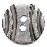 "Dora" Danforth Pewter Button, 2-hole 7/8" USA Made, #FJ-56