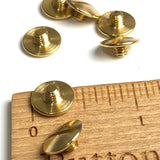 Small Chicago Screws, 1/8" post length, for our SW Styles of Southwest Buttons