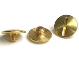 Small Chicago Screws, 1/8" post length, for our SW Styles of Southwest Buttons