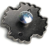 Re-Stocked, Santa Fe Cross Silver Concho 1-1/4" Screwback  #SWM-18   1.25"