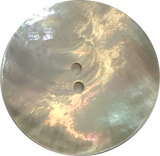 SALE, Moonrise 1.5" MOP LARGE Shell Button, Iridescent, 38mm, Per Button #SK-0032