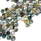 Tiniest Micro Abalone Spots, 5mm / 3/16" Round 2-Sided, No Holes Pack of 144 Cabochons #CL-25