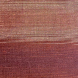 Textured Reddish Coppers/Browns Blended Stripes Vintage Kimono Silk Tsumugi from Japan By the Yard   #783