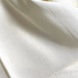 SALE Solid Off-White Vintage Japanese Silk/Wool? Homespun? By the Yard # 220