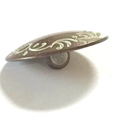 Copper/White Flower Button 7/8" #SWC-32