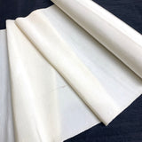 SALE Solid Off-White Vintage Japanese Silk/Wool? Homespun? By the Yard # 220