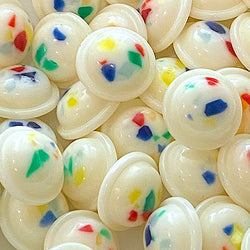 Vintage Splashes & Speckles from Japan, 5/8" Shank Back Buttons, Plastic, Pack of 10, #VB-40