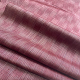 2-Yard Piece, Dusty Mulberry Wandering Rectangles Ikat, Vintage Kimono Silk from Japan  # 150