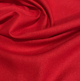Red Raw Silk Noil 45" Wide By the Yard  #20200