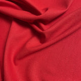 Red Raw Silk Noil 45" Wide By the Yard  #20200