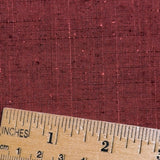 Slubby Copper Tsumugi Vintage Kimono Silk from Japan By the Yard   #410