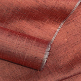 Slubby Copper Tsumugi Vintage Kimono Silk from Japan By the Yard   #410