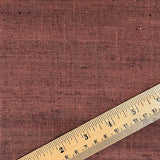 Slubby Copper Tsumugi Vintage Kimono Silk from Japan By the Yard   #410