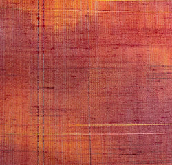 Copper Wine Blur Vintage Kimono Silk by the Yard from Japan #152