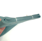 Mini Bolt of Solid Teal Thin Kimono Lining Silk from Japan, 4-ish Yards Still Folded/Tied #288