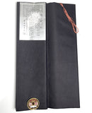 Mini Bolt of Solid Black Cotton Lining from Japan, Still Folded/Tied #289