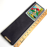Mini Bolt of Solid Black Cotton Lining from Japan, Still Folded/Tied #289