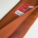 Mini Bolt of Solid Cinnamon Brown Thin Kimono Lining Silk from Japan, 4-ish Yards Still Folded/Tied #290