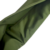 Mini Bolt of Solid Olive Green Thin Kimono Lining Silk from Japan, 4-ish Yards Still Folded/Tied #291