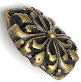 Nicky Epstein Viking Brass Button 1" / 25mm Metal Shank Button, from JHB Germany # FJ-78